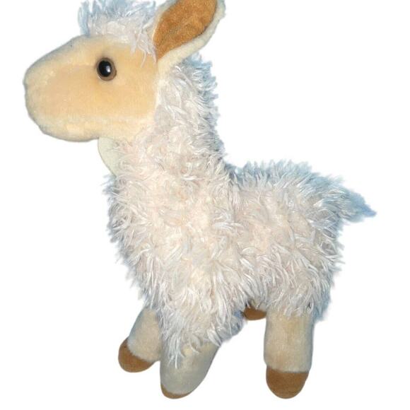 Aurora Miyoni Llama Alpaca Plush Stuffed Animal 12" Nursery Decor Shower Gift - Picture 10 of 10